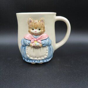 Otagiri Vintage The Edith Collection 3D Cat Mugs